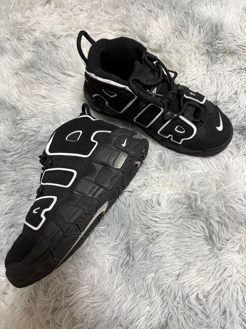 シューズ(女性用) Nike Air More Uptempo black white
