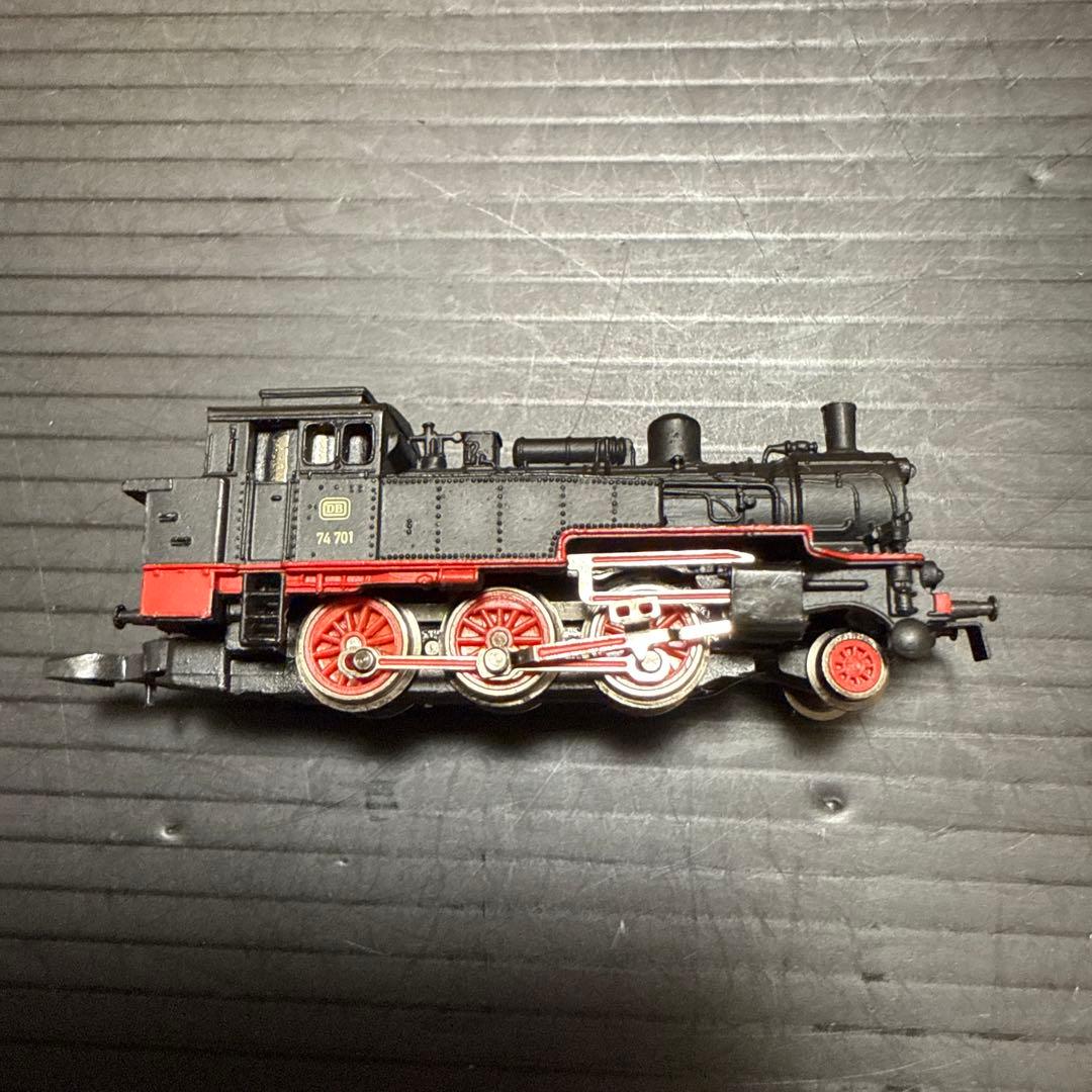 ［ジャンク］鉄道模型　Zゲージ　メルクリン　蒸気機関車/貨車　いろいろまとめ