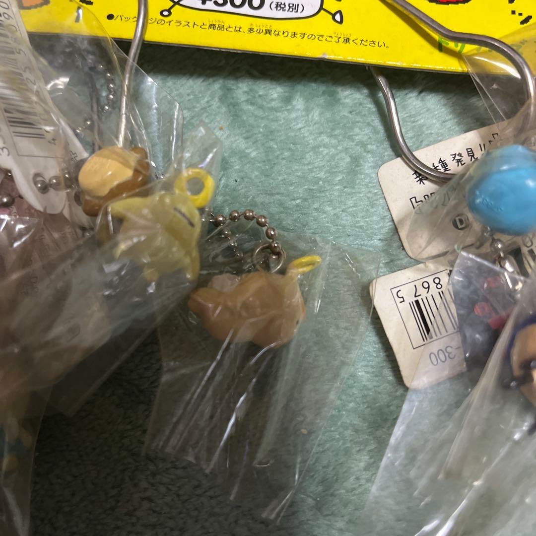 たまごっちバンダイ トリプルキャラコットキーチェーン 1997年製ヴィンテージ品