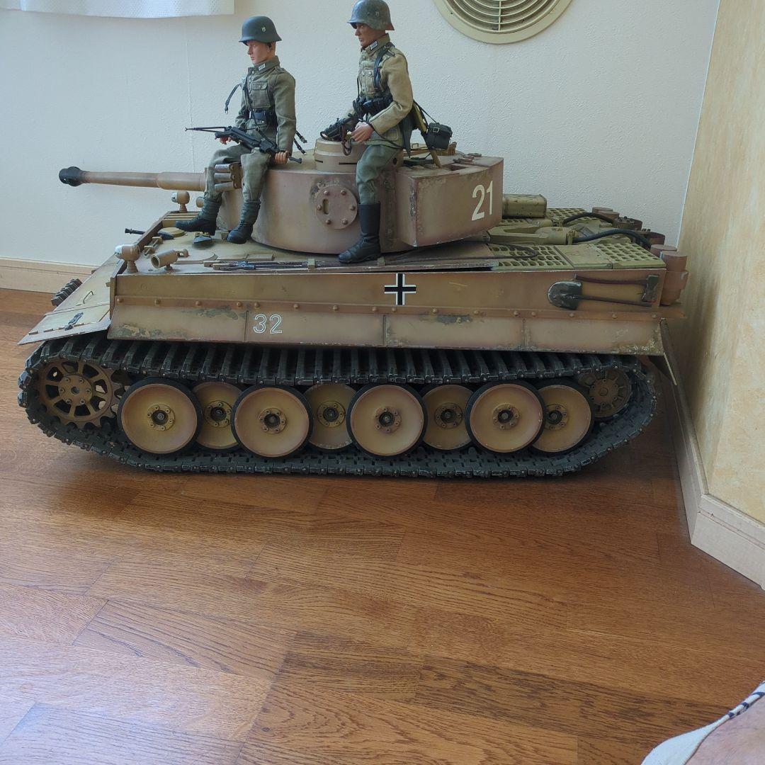 タイガー一型ドイツ戦車　金属製