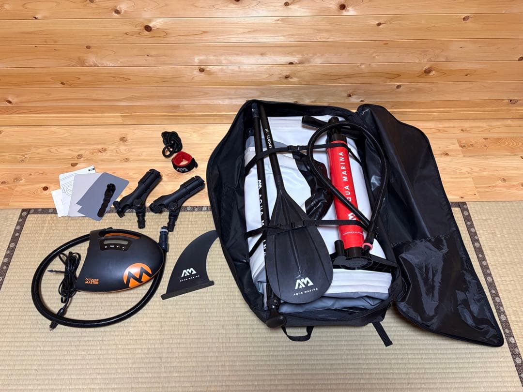 SUP アクアマリーナ ドリフト 釣り