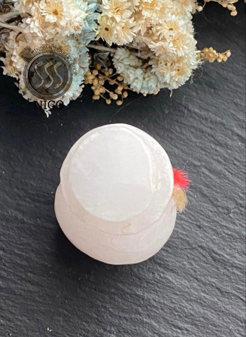 新品　ズニ族　Zuni　フェティッシュ　スノーマン　インディアンジュエリー