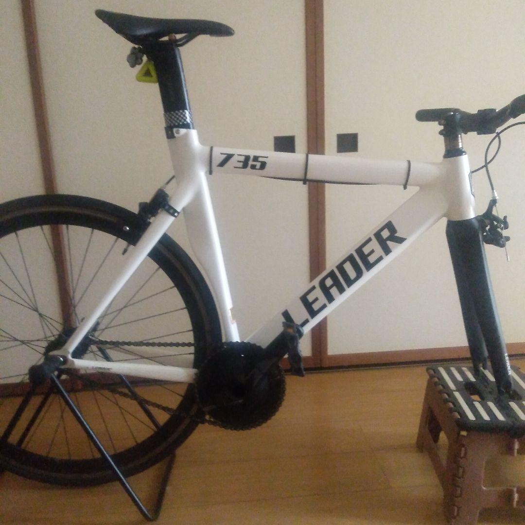 最終価格。 LEADER 735 ピスト　フレームとクランク