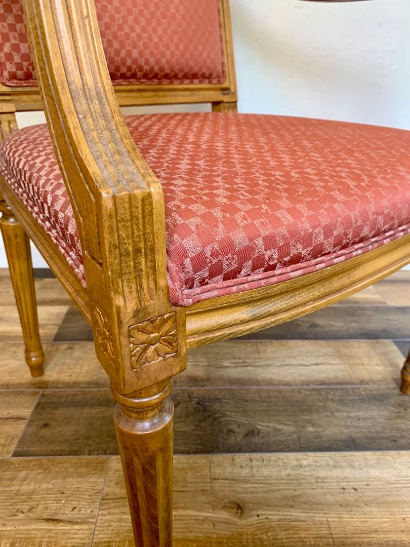 高級家具 ヨーロピアン クラシカル ダイニングチェア アンティーク家具