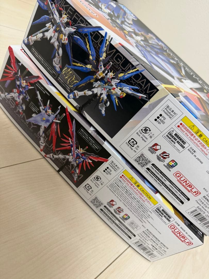 RG ストライクフリーダムガンダム & デスティニーガンダム 1/144