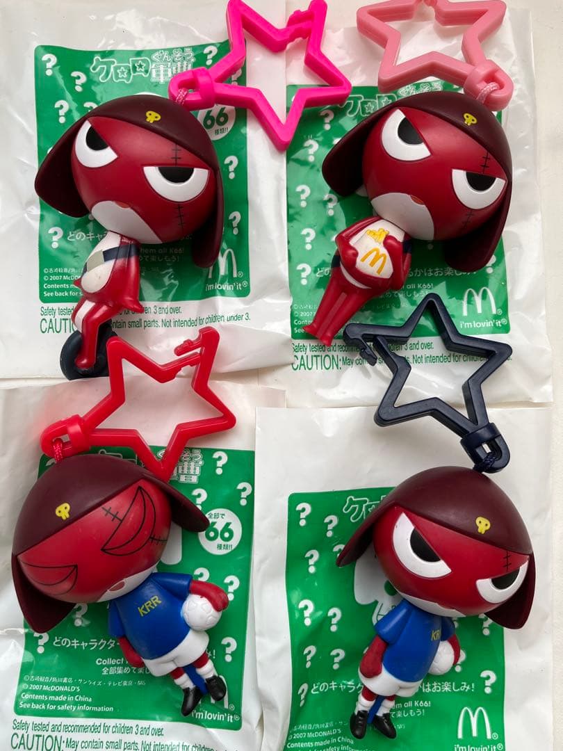 ケロロ軍曹マクドナルドハッピーセット 21点まとめて平成レトロ