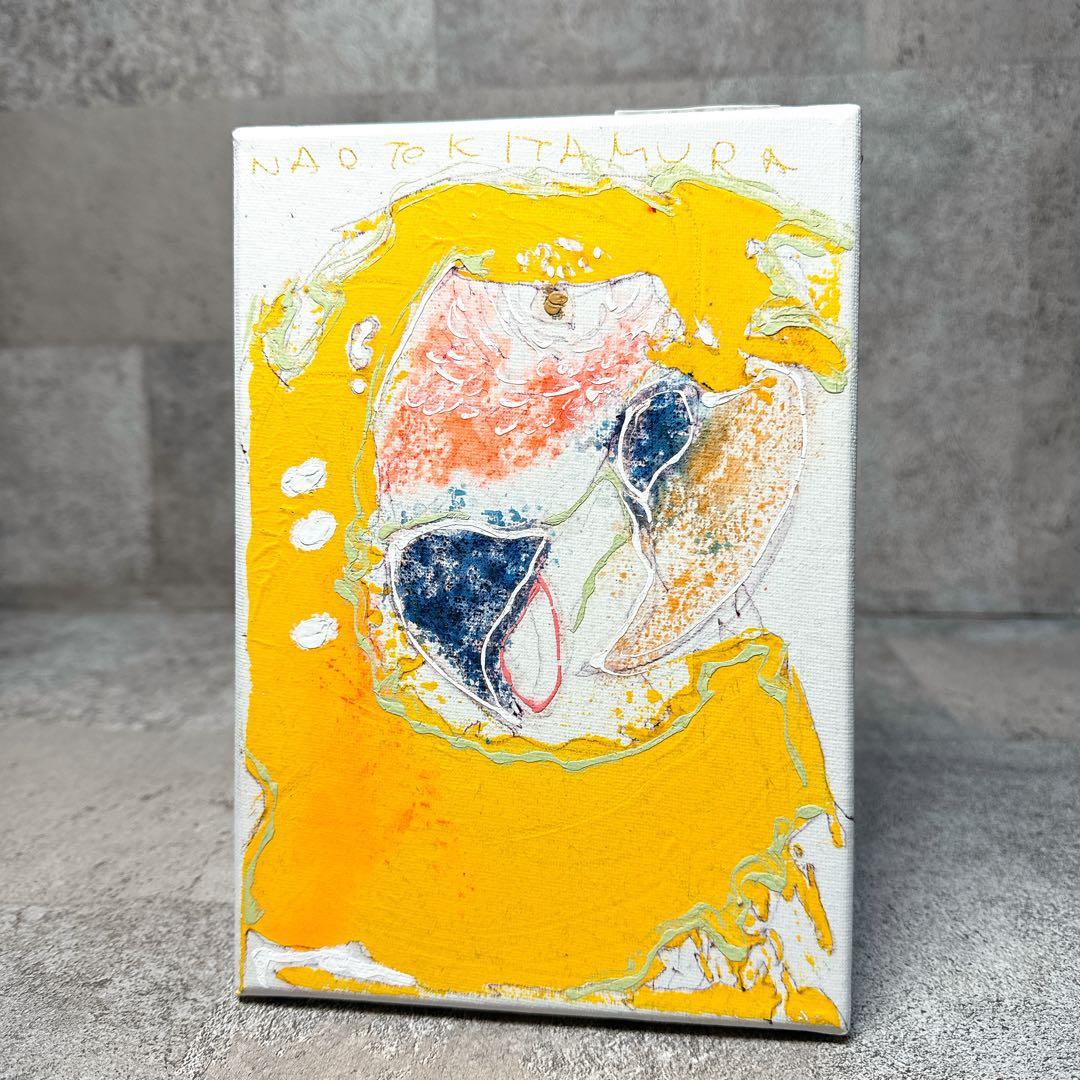 【原画 肉筆】北村直登 5649 「振れやしない無償の愛 オウム」 SMサイズ