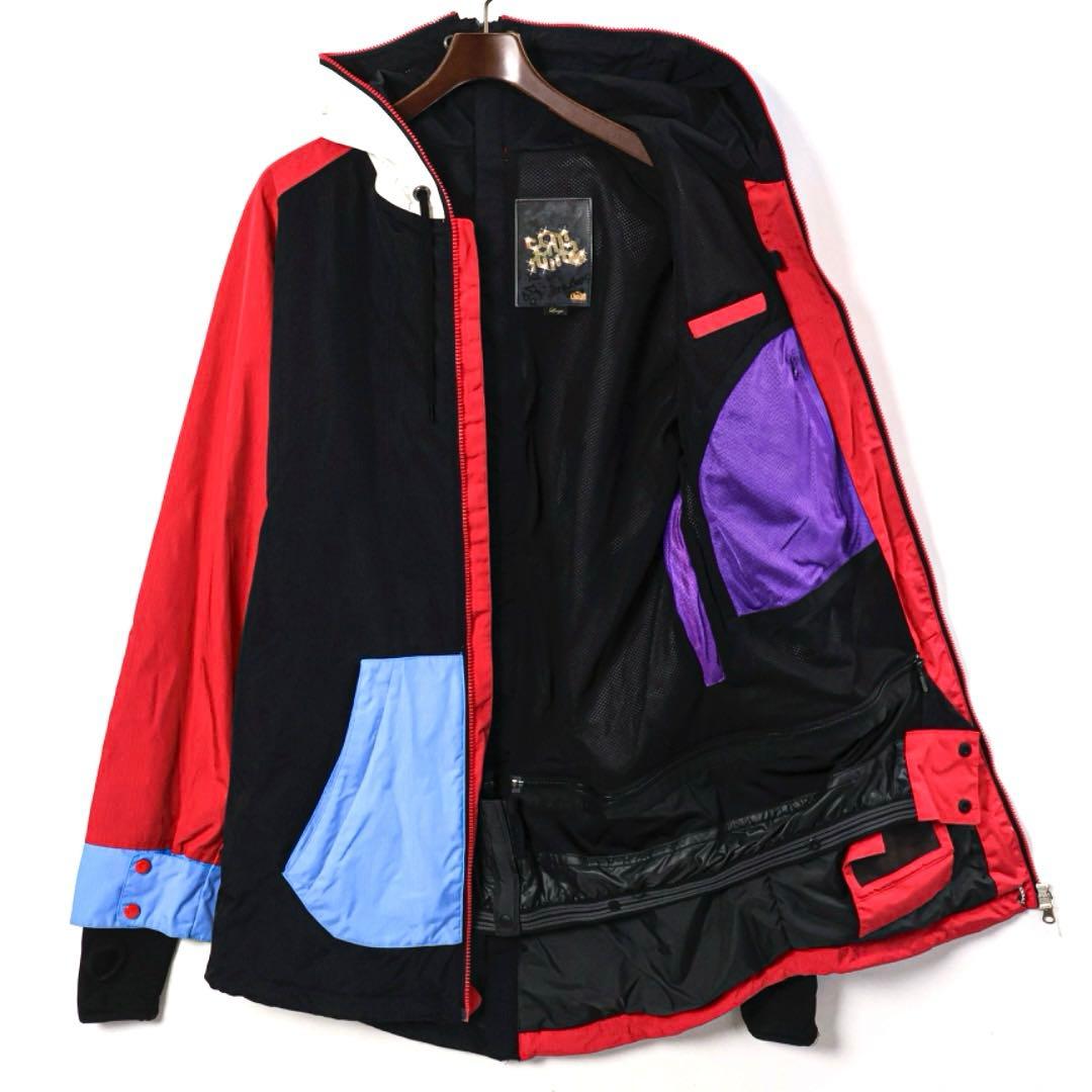 H4499-8コマンドナイン スノーボードウェア　フルジップパーカージャケット