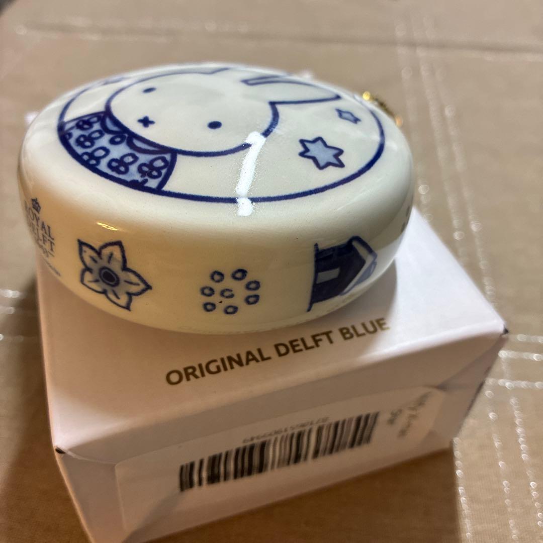 万博 オランダ館　ミッフィー ロイヤルデルフト オーナメント