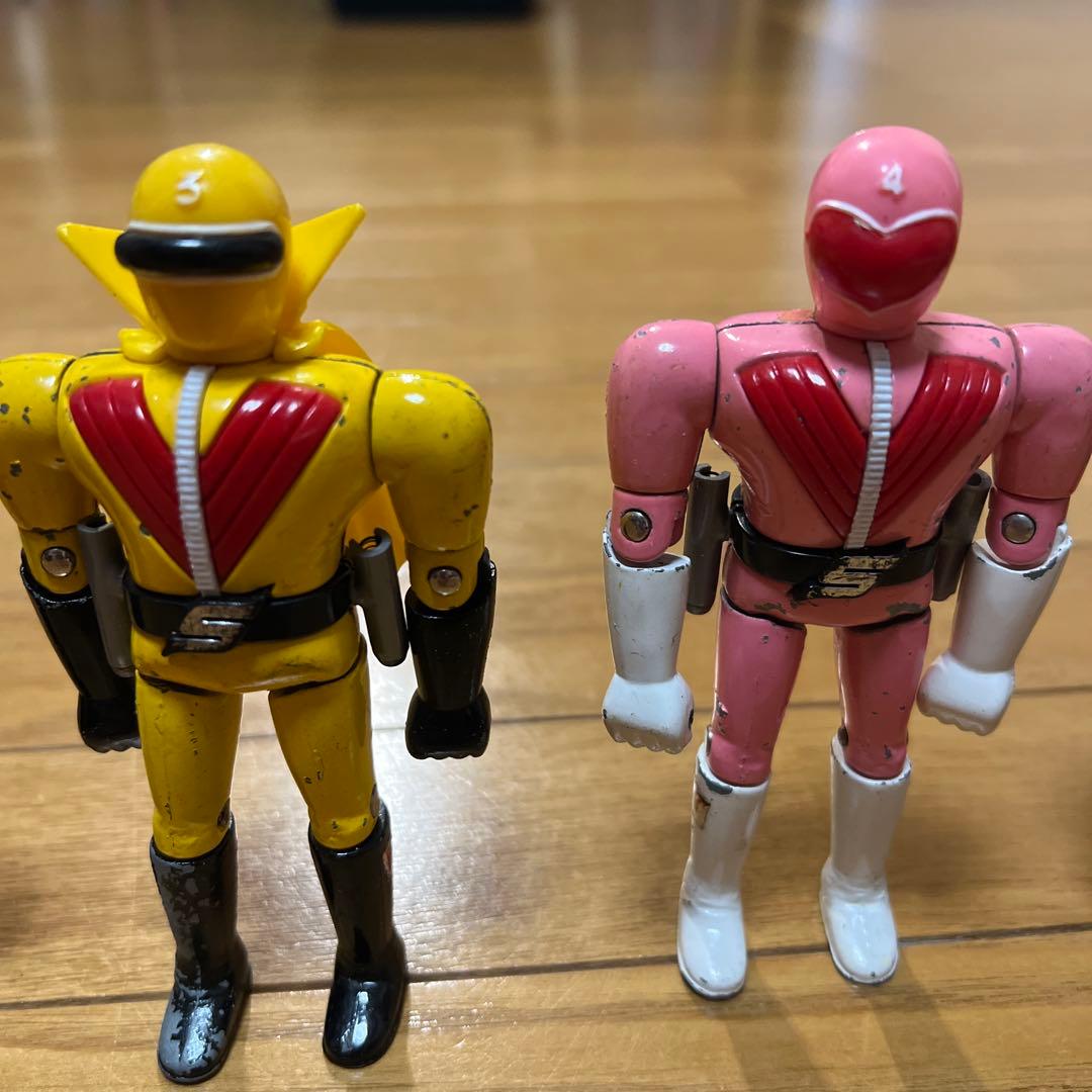 秘密戦隊ゴレンジャー　超合金　当時物