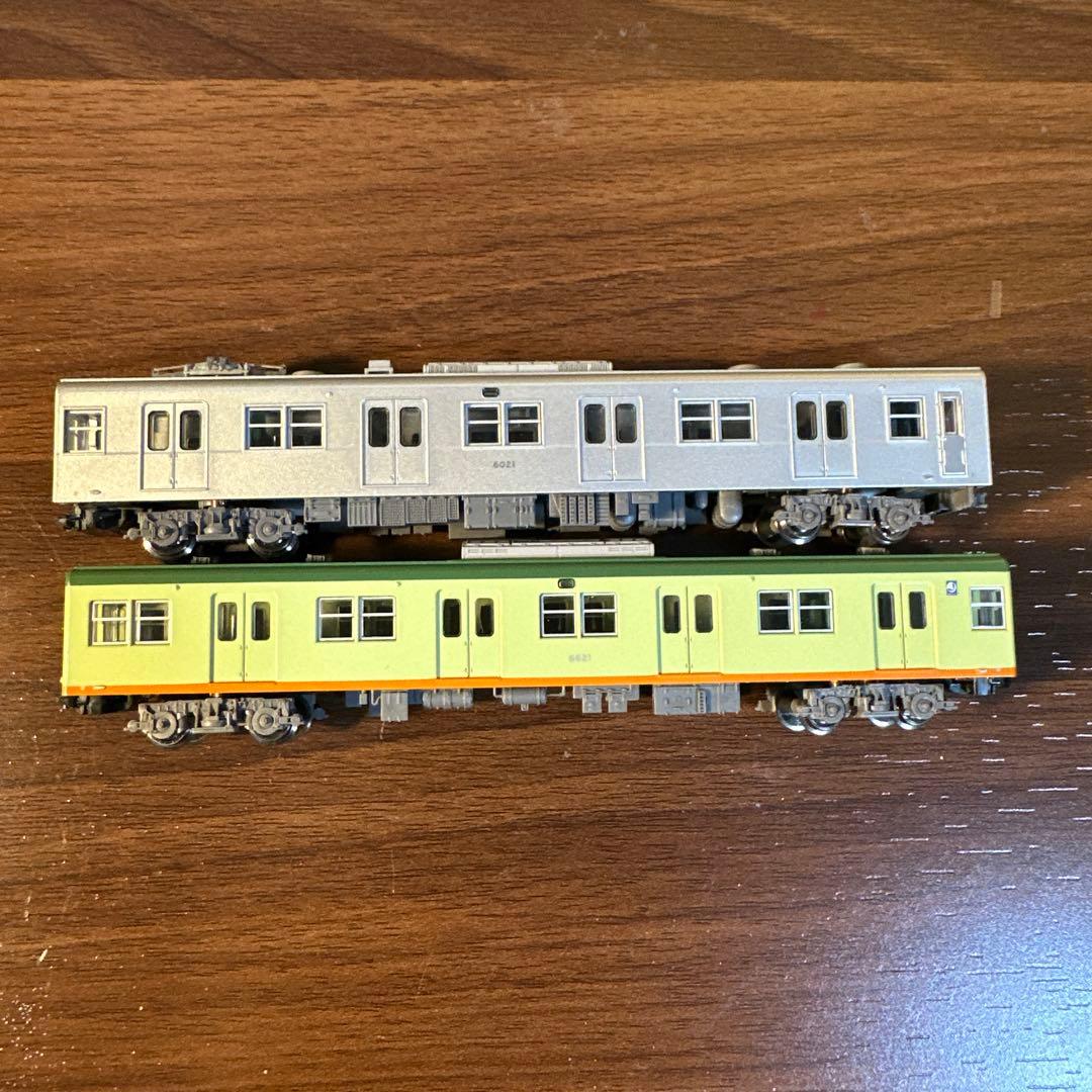 Nゲージ マイクロエース 相鉄旧6000系 モハ6021•サハ6621