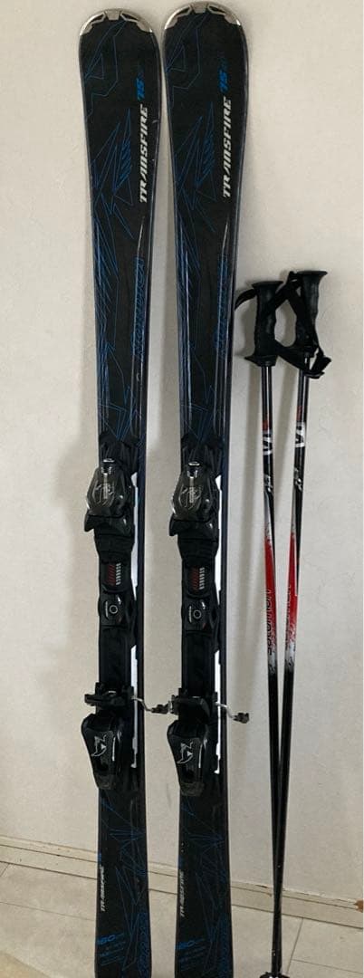 NORDICA スキー板　バインディング　ストック付き