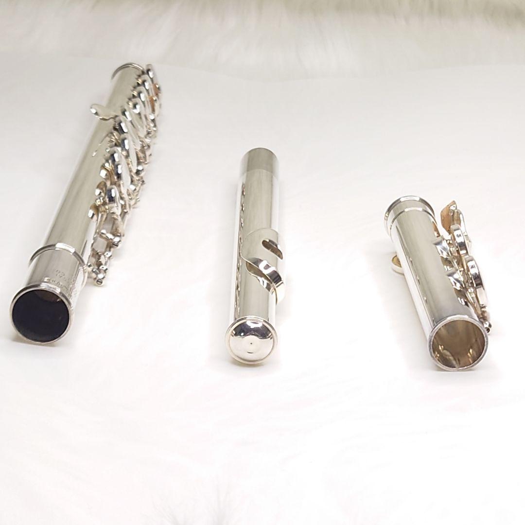 【美品】Pearl PF-521 リップ銀製 フルート flute 管楽器