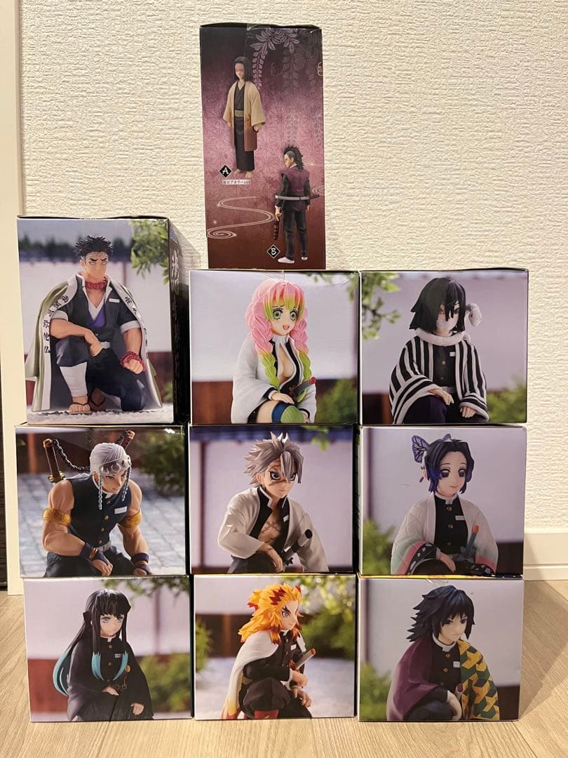 鬼滅の刃 ちょこのせプレミアムフィギュア 柱合会議 フルコンプ 産屋敷耀哉