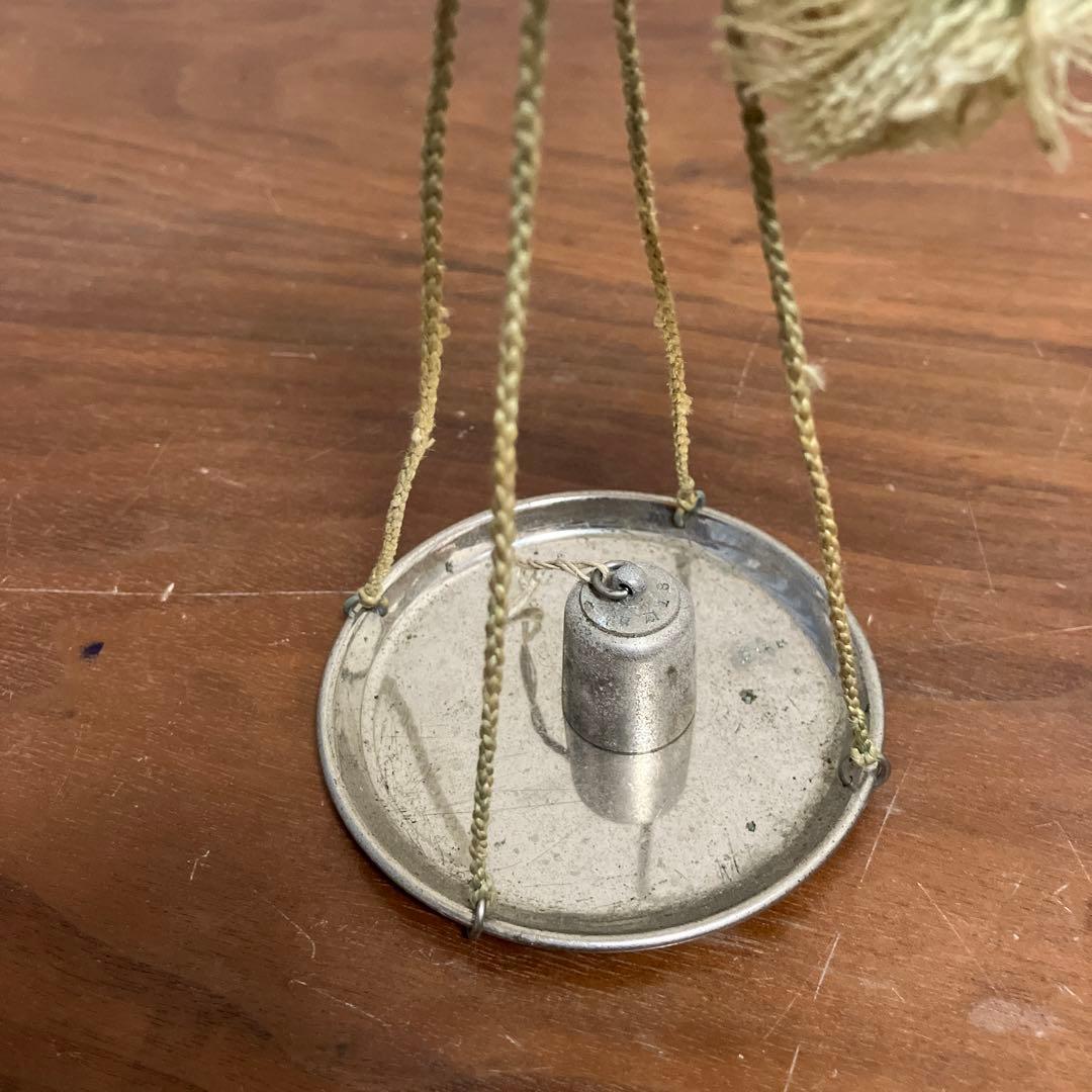 竿秤 分銅 はかり 当時物 アンティーク 古道具 おもり コレクション