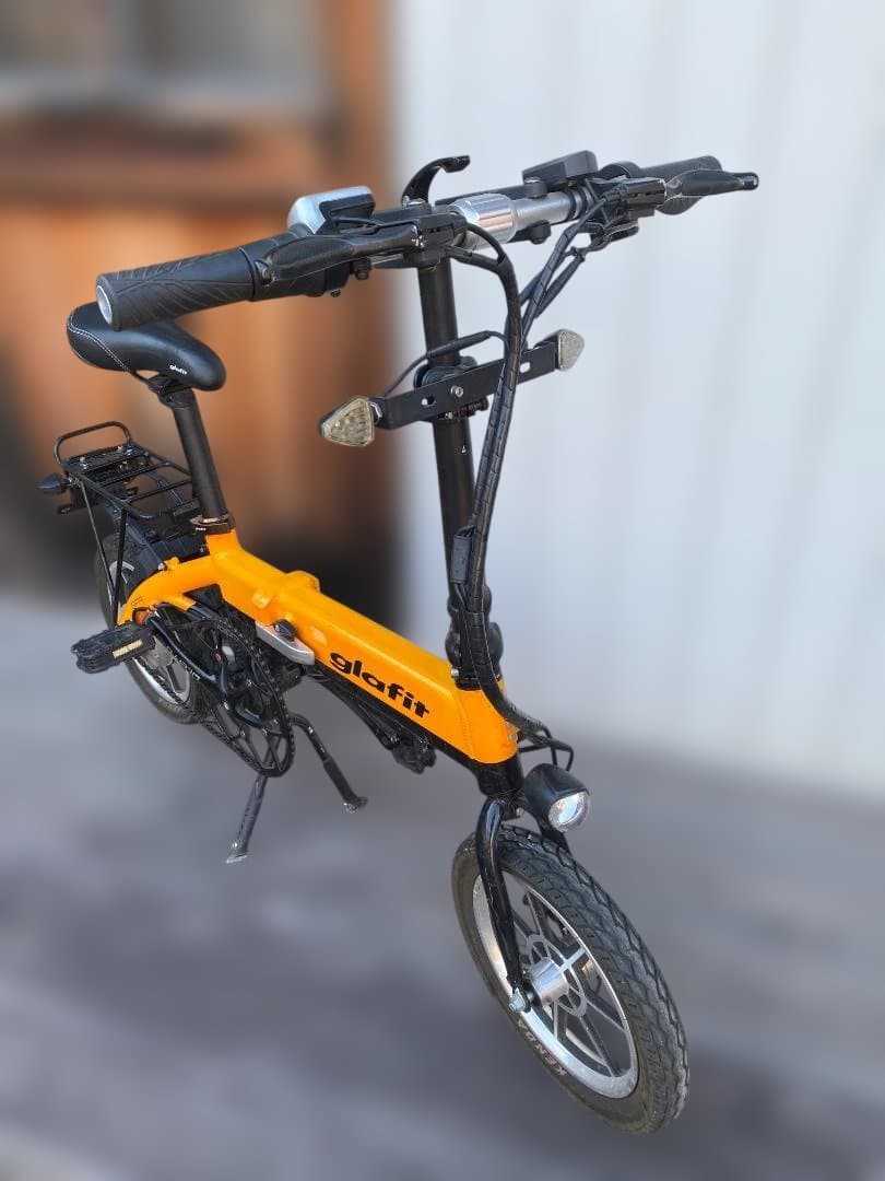 glafit GRF-01 電動アシスト自転車 オレンジ グラフィット