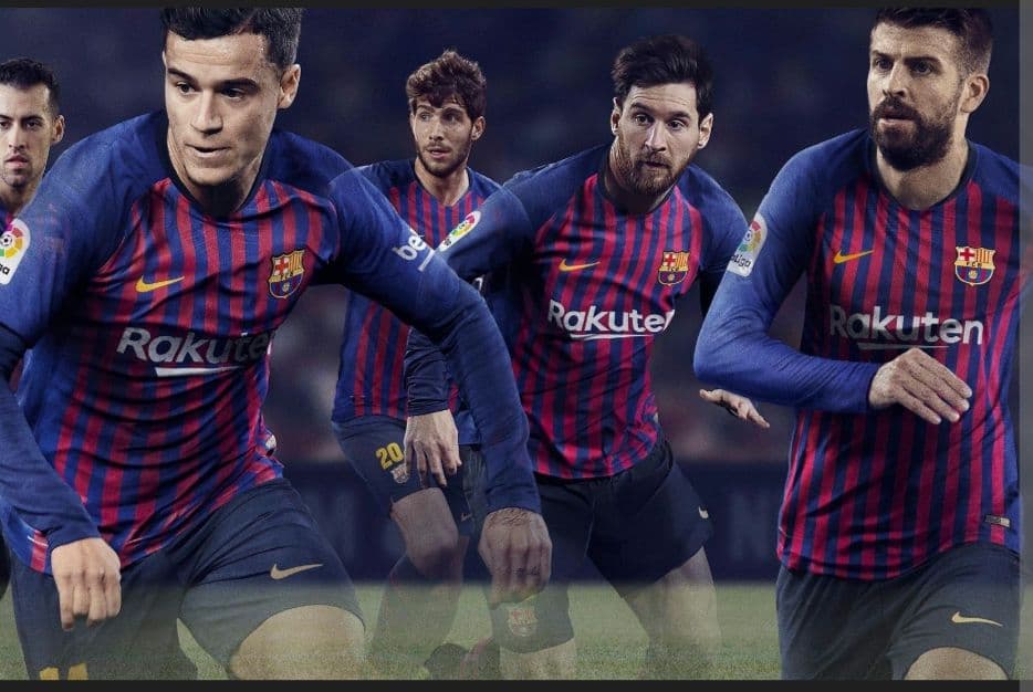 【美品】バルセロナ 18/19 ユニフォーム Mサイズ