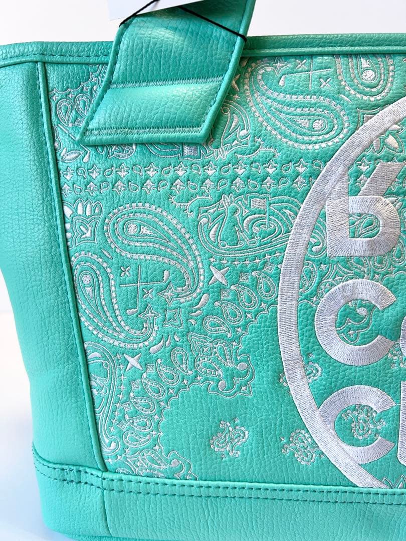 沖縄店限定 FR2GOLF【ペイズリー柄カートバッグ】月桃カラー トートバッグ