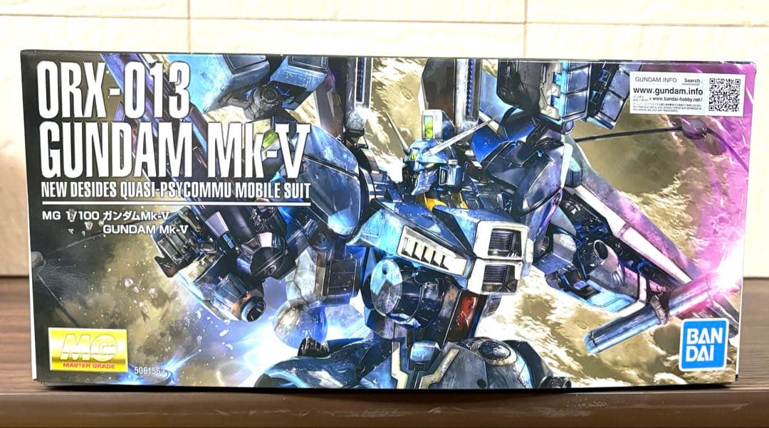MG ガンプラ 1/100 ガンダムMk-V マークファイブ