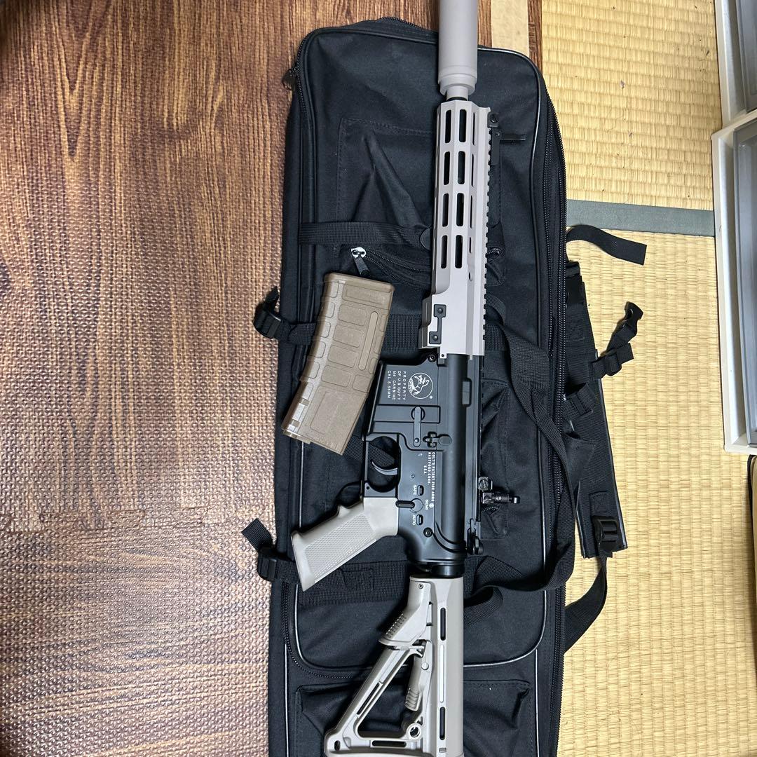 エアソフトガン グレー バッテリー付き