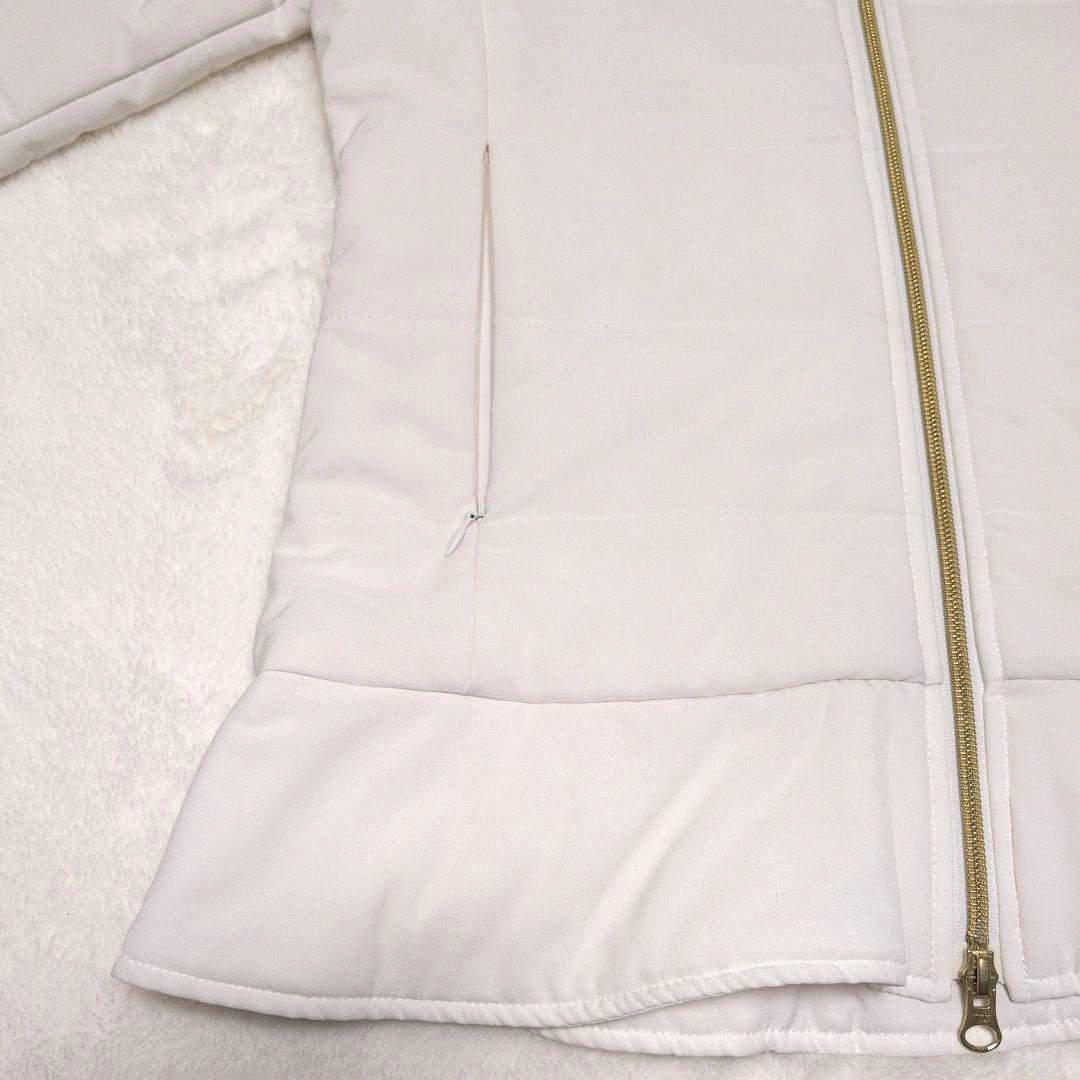 美品♡キャロウェイ 中綿ジャケット 裾フリル付き L 防寒 河本結プロ♡