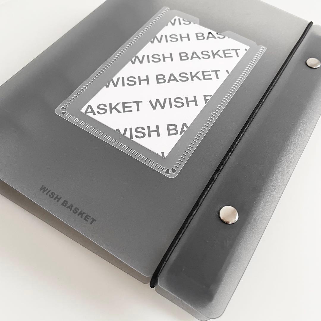 早い者勝ち　韓国　貯金　バインダー　リフィル　ダブルリングバインダー　黒　2