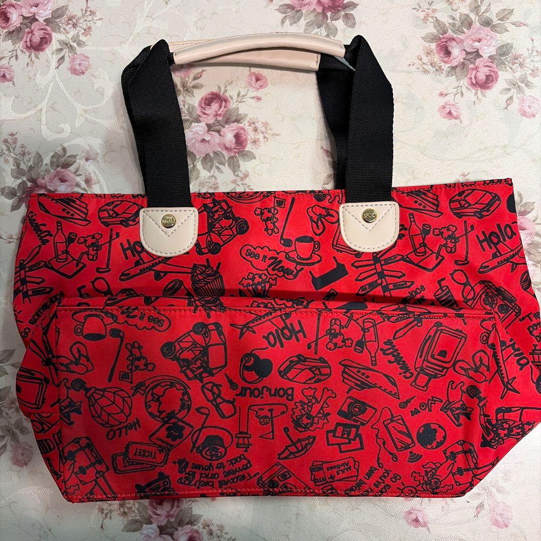 MUスポーツ、ゴルフカートバッグ赤　（11）