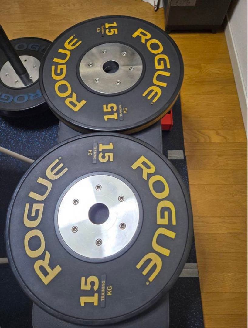 rogueバンパープレート15kg②