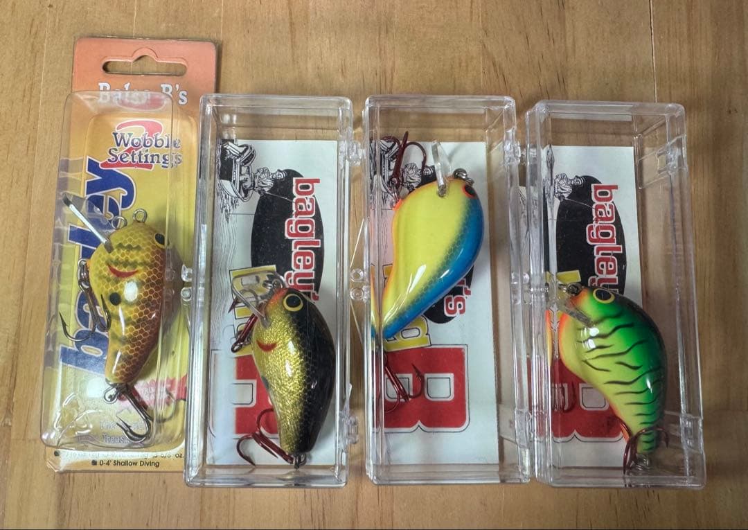 ルアー・フライ bagley balsa B1