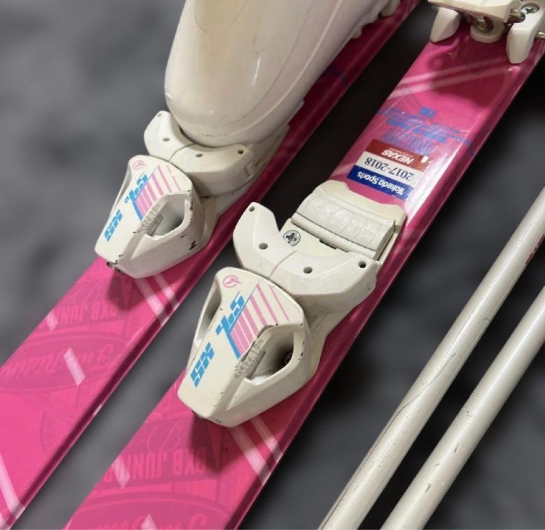 スキーセット子供用スキー板118cmスキーストック85cmスキー靴20cm