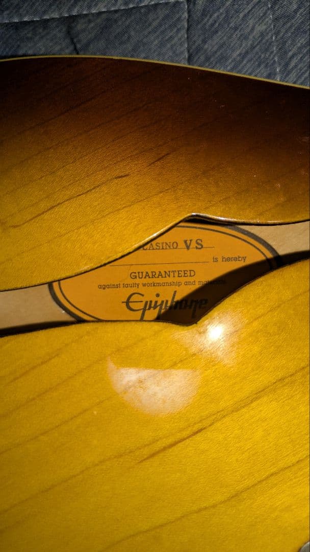 Epiphone　カジノ　コリア製