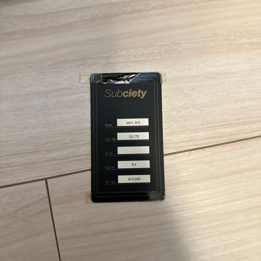 スケボーコンプリート　レアデッキ　subciety
