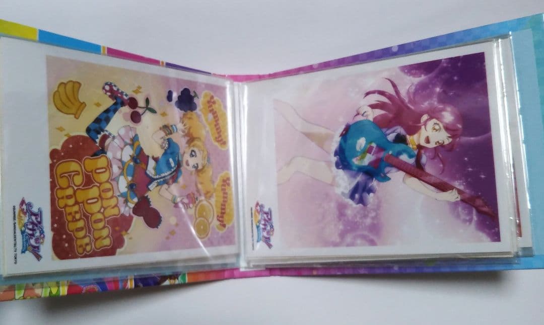 アイカツオフィシャルショップ限定　ポストカード入れ＆ポストカード9枚セット