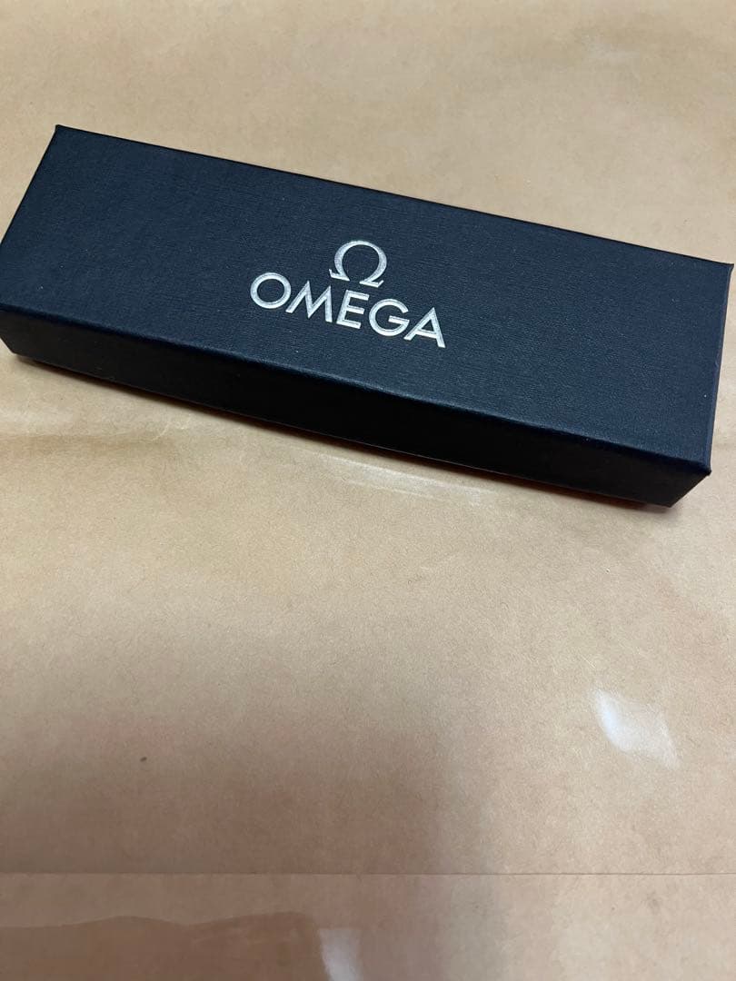 OMEGA ブラックボールペン 専用ボックス付き