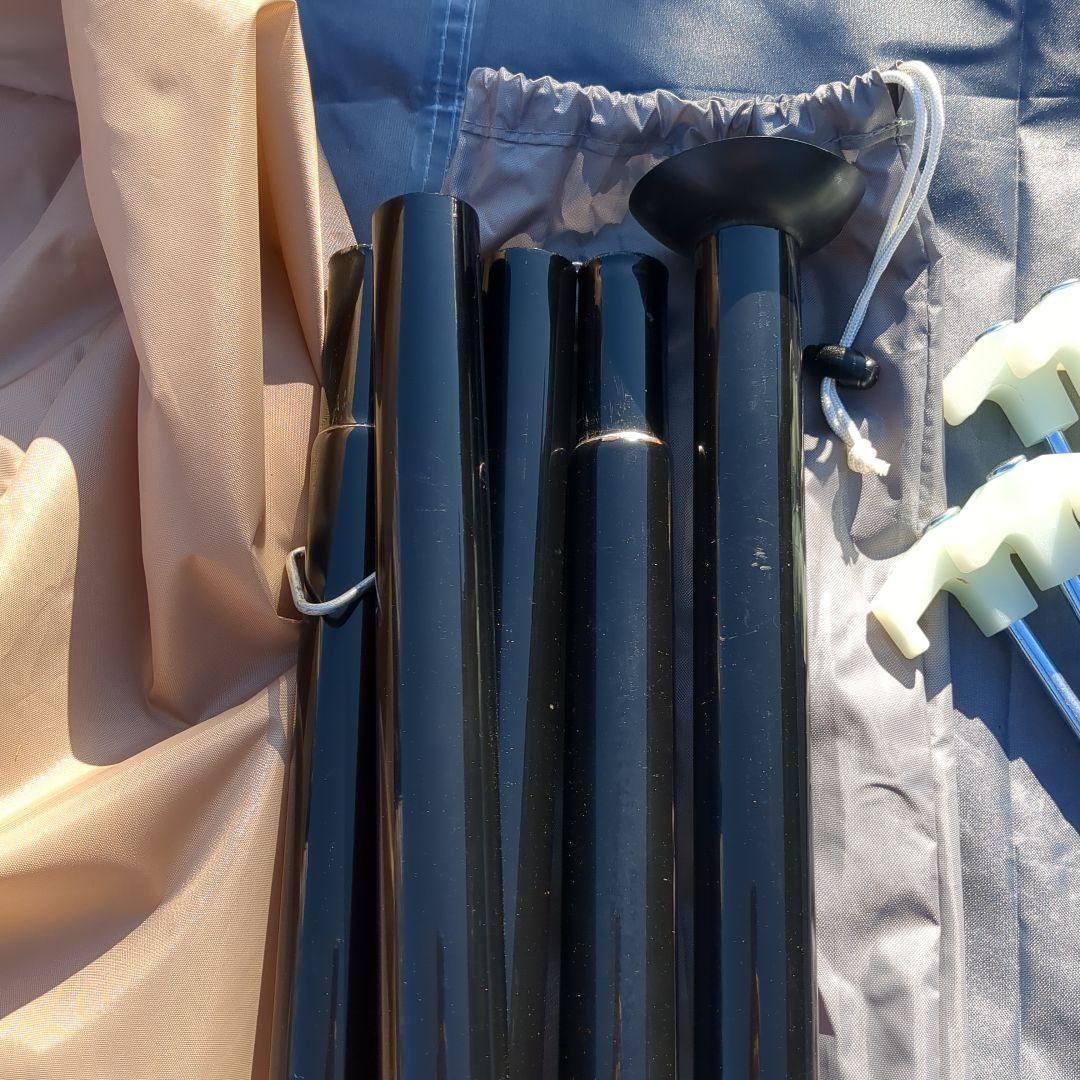 【美品・セット】ワンポールテントRX（L）、専用グランドシート、トンガリハット