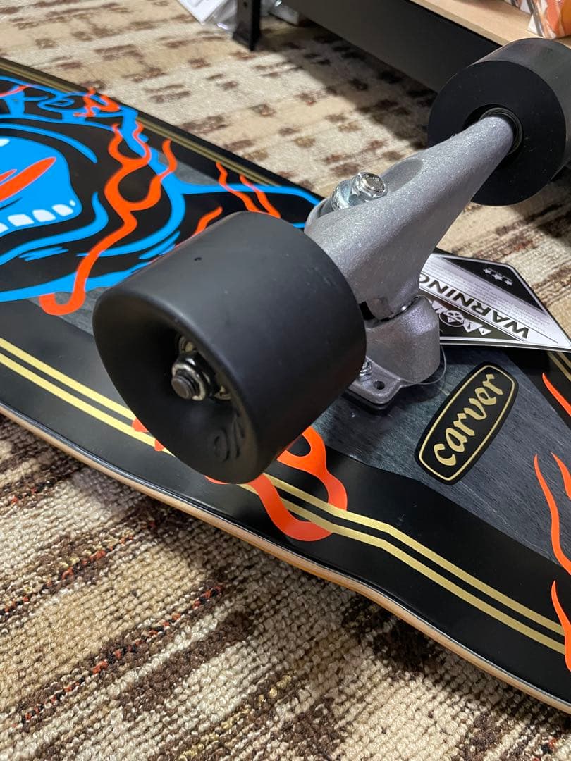 サンタクルーズ インフェルノ ハンドシャーク 9.85×31.5 サーフスケート