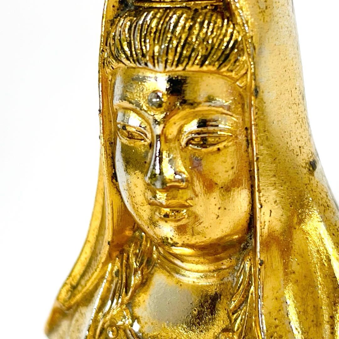 観音菩薩像 白衣観音像 牧田秀雲 作 仏像 立像 銘 仏像美術 工芸 菩薩 菩薩