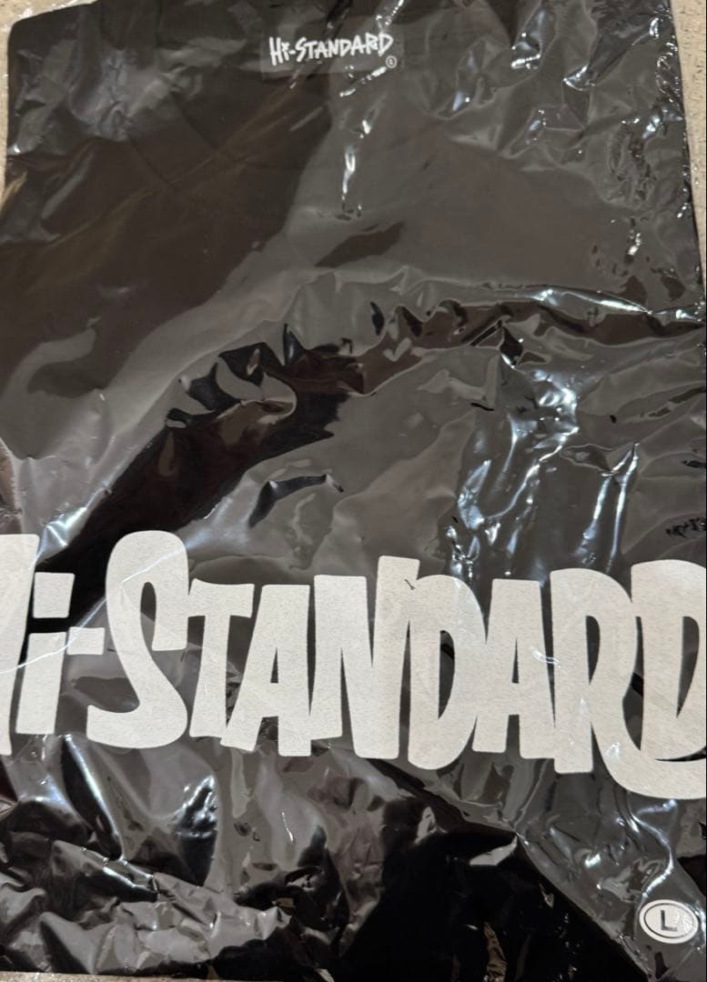 L 新品未開封　Hi-STANDARD HS×FAT LOGO T-shirt