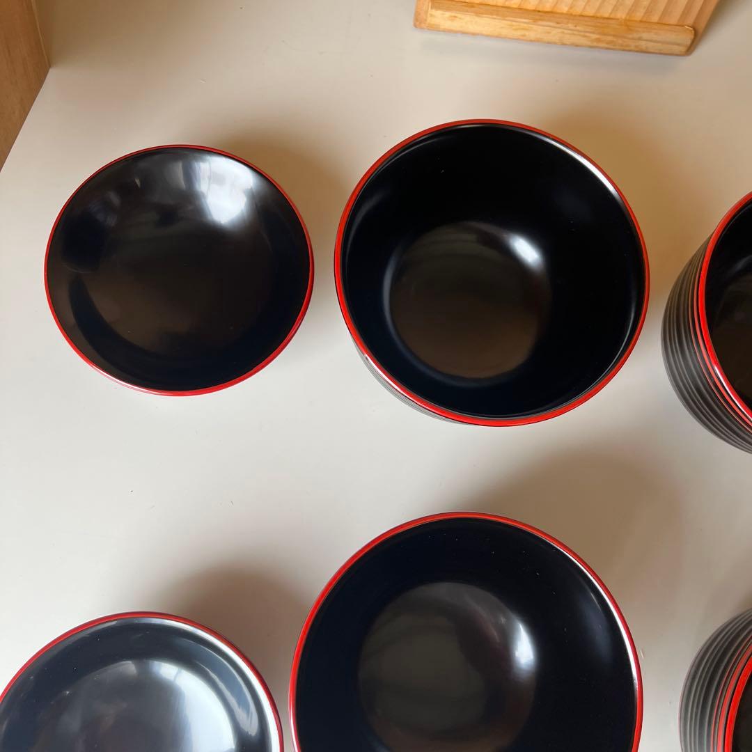 山中塗 喜八工房 喜八作 背高 吸椀　木製　本漆 未使用　共箱