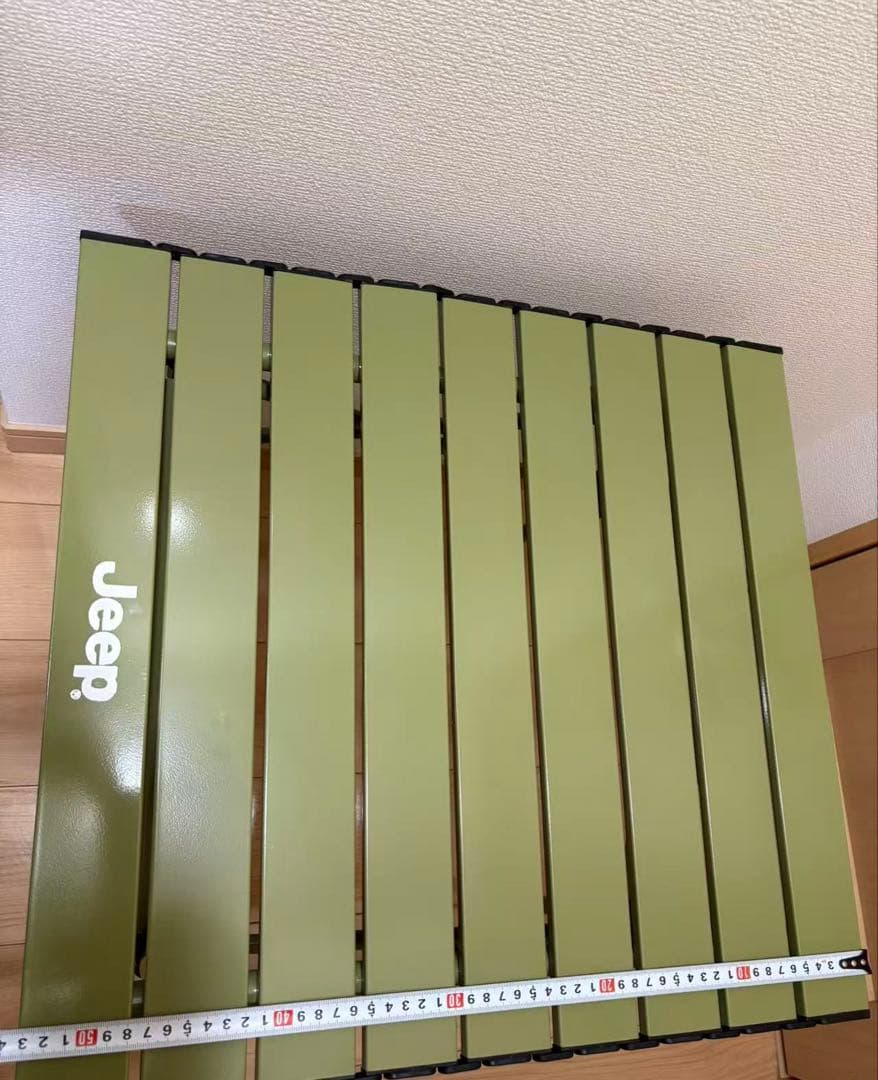 Jeep キャンプ用テーブル＆チェア2脚セット 収納袋付き　新品