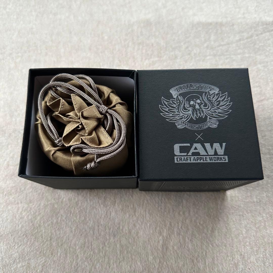 新品 BALLISTICS チェッカリング カップ ウレタン仕上げ ブラウン