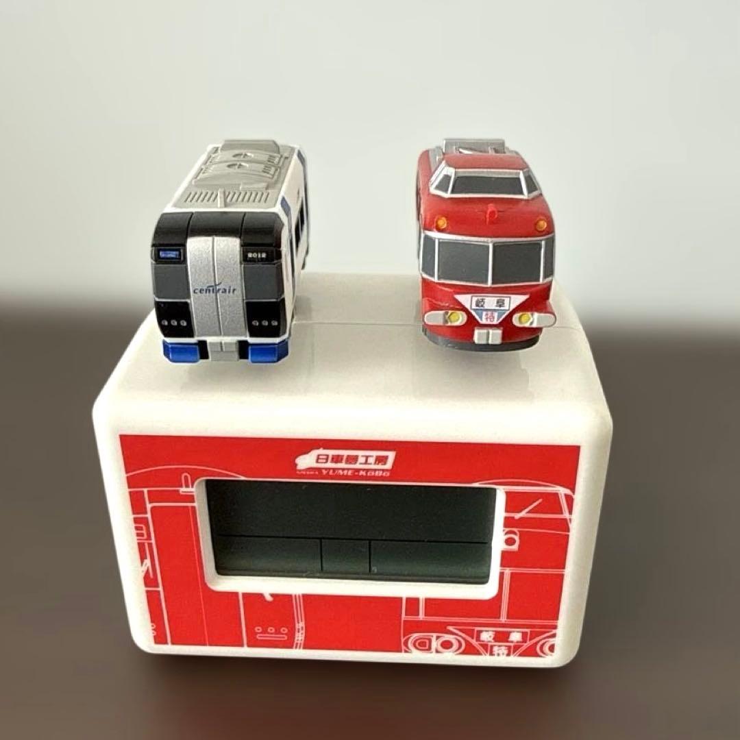 日車夢工房　名鉄メロック　メロディクロック　目覚まし時計　置き時計　レア品