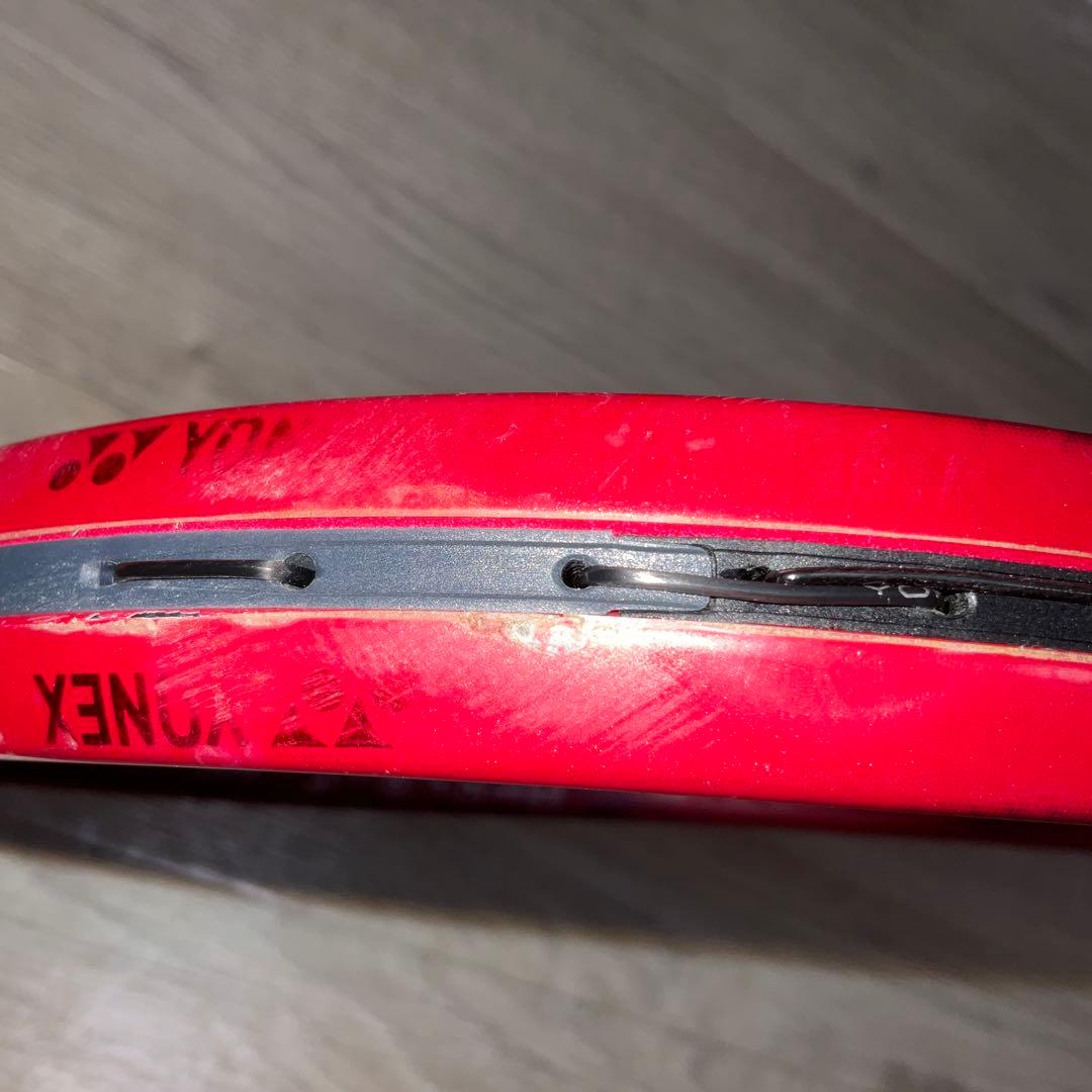 ソフトテニス　ヨネックス　ボルトレイジ7V クレナイ