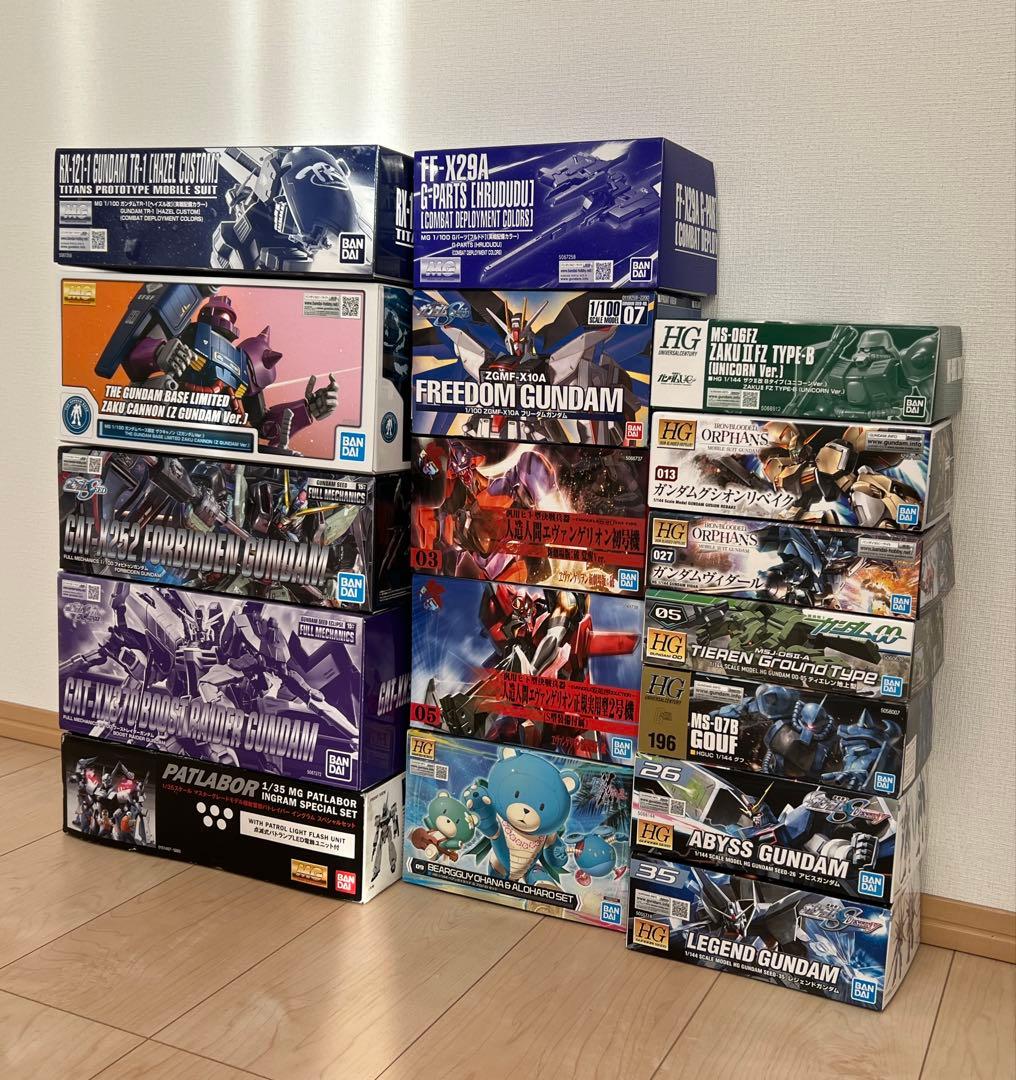【⚠️全塗装完成品】「多分格安」ガンプラ他バンダイ製キット17種