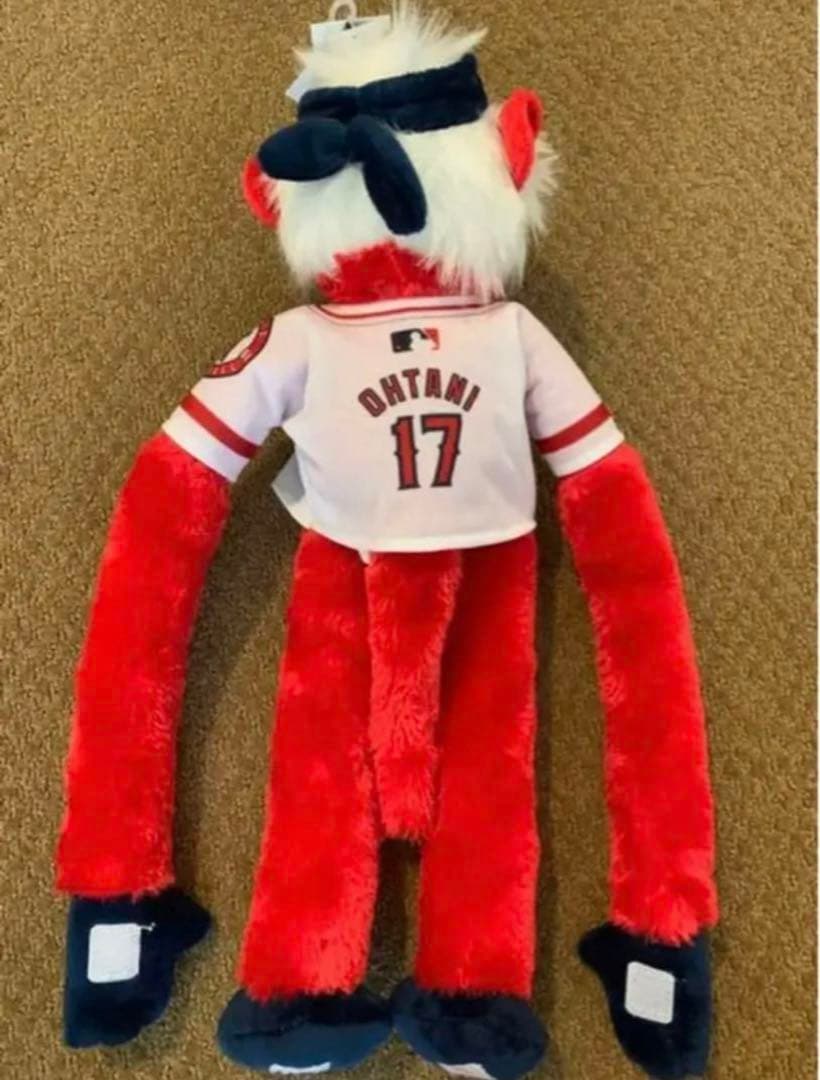 最終グッズ MLB公式Angels球場購入 ラリーモンキーSHOTIME大谷翔平