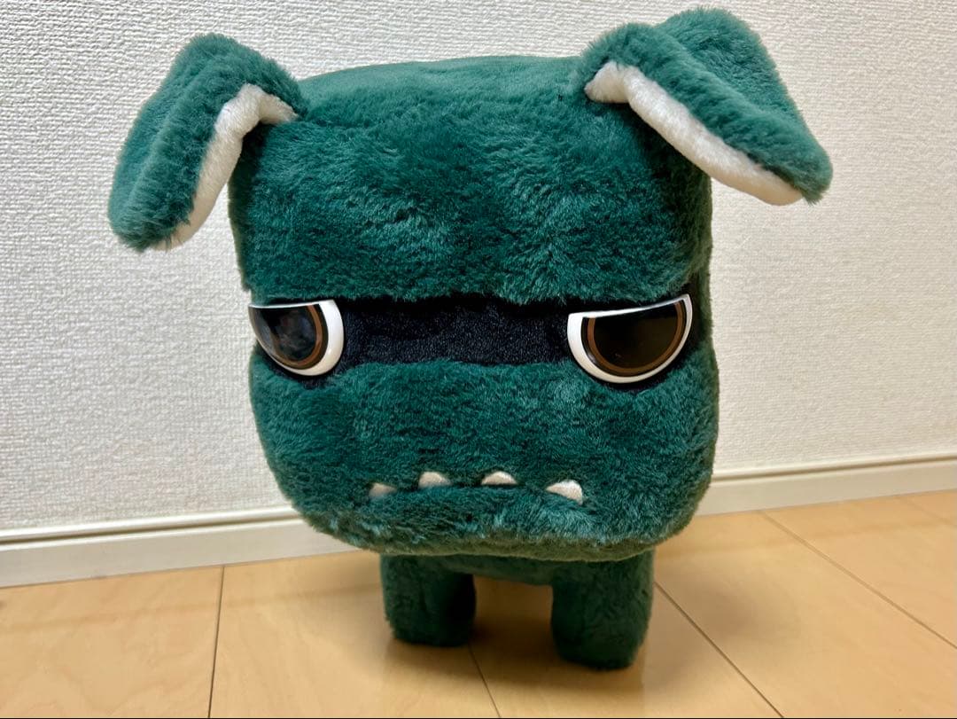 33cm！特大 デリ丸 ぬいぐるみ 三菱 デリカミニ グリーン