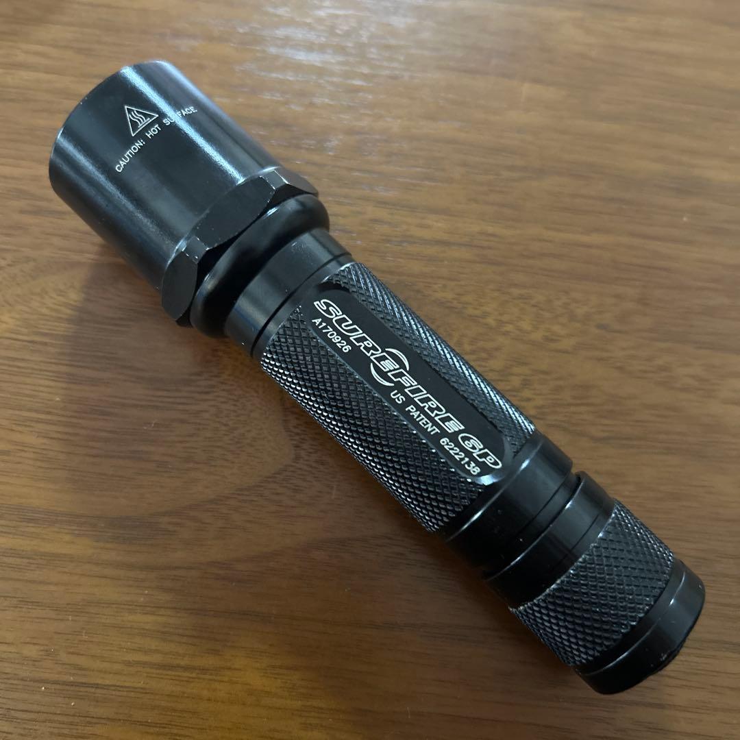 SUREFIRE 6p、バルブASSY、3vリチウム電池4本、ホルダーset