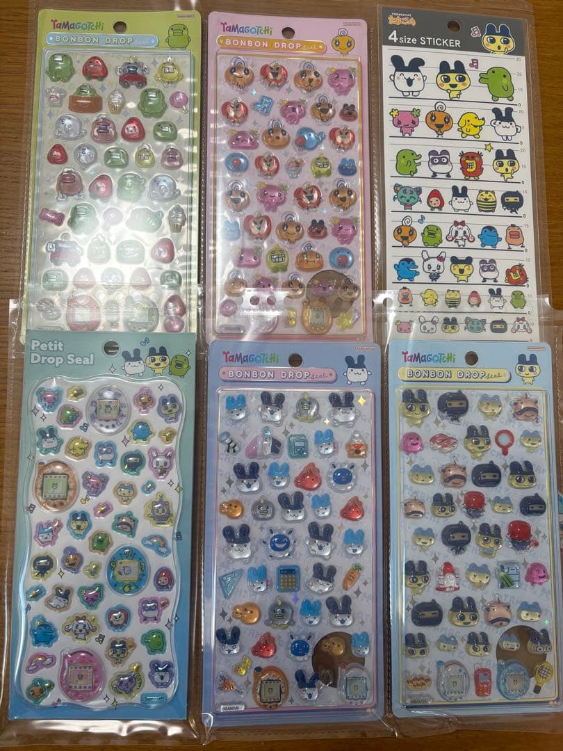 ボンボンドロップシール　セット販売　正規品 【サンリオ】【たまごっち】他