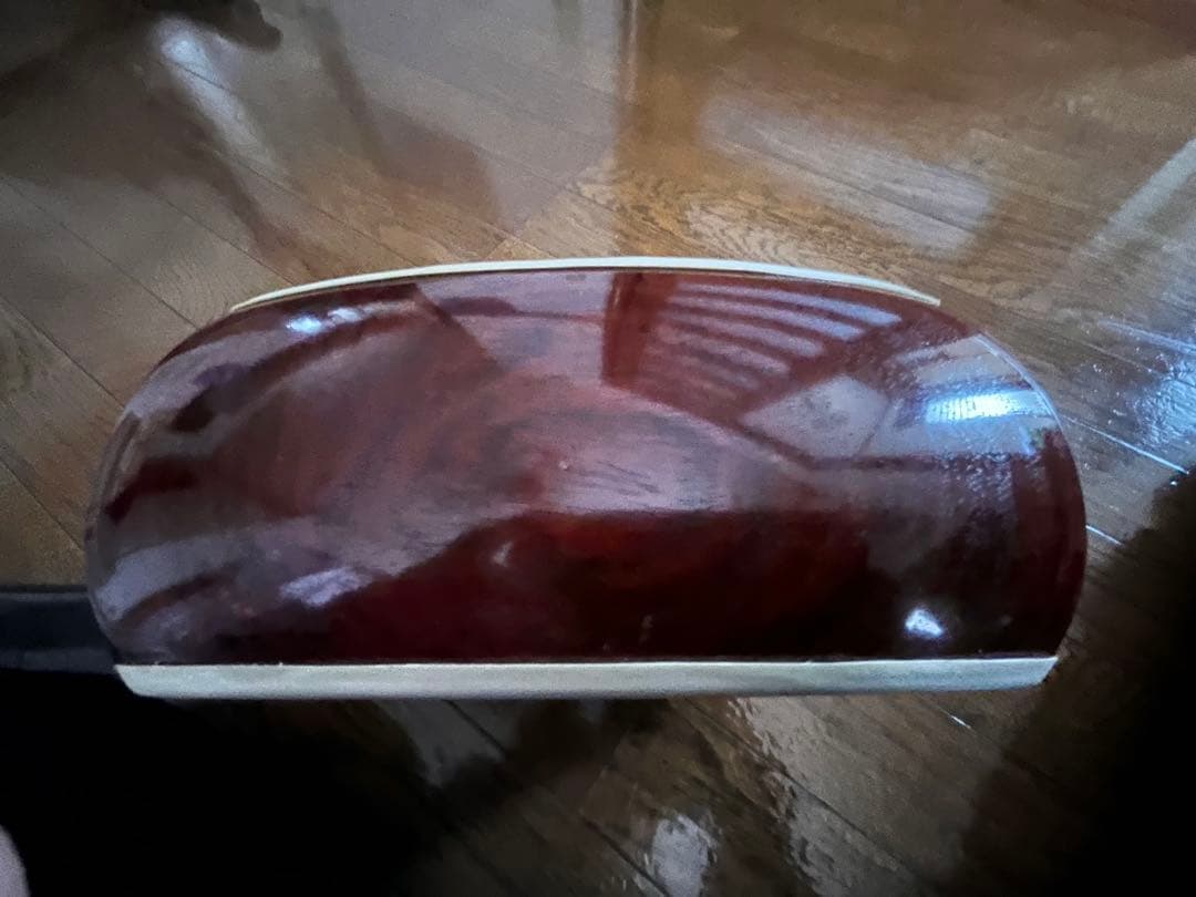 地唄用　三味線本体 紫檀