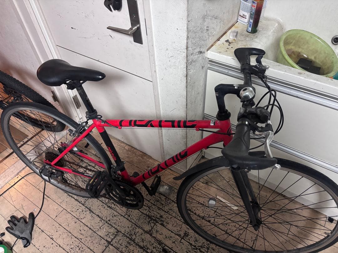 ネクストスタイル　クロスバイク　レッド